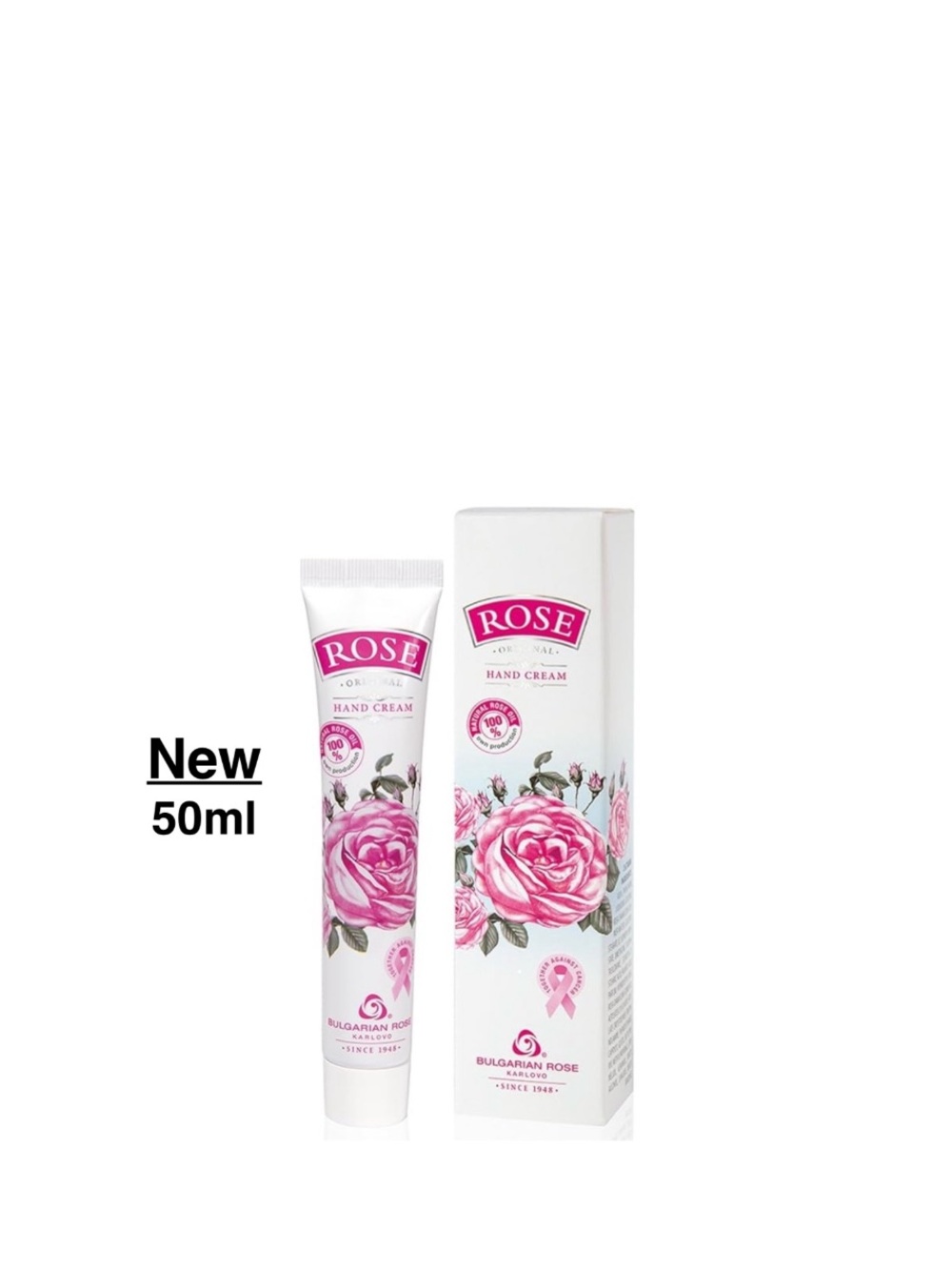 New Bulgarian Rose Signature Spa Hand Cream 50ml in box ⭐️⭐️⭐️⭐️⭐️